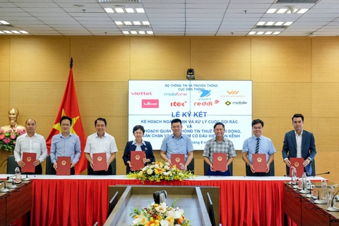 Các nhà mạng ký cam kết chặn cuộc gọi rác, kêu gọi sự hỗ trợ từ người dùng - Ảnh 1. Các nhà mạng ký cam kết chặn cuộc gọi rác, kêu gọi sự hỗ trợ từ người dùng - Ảnh 1.