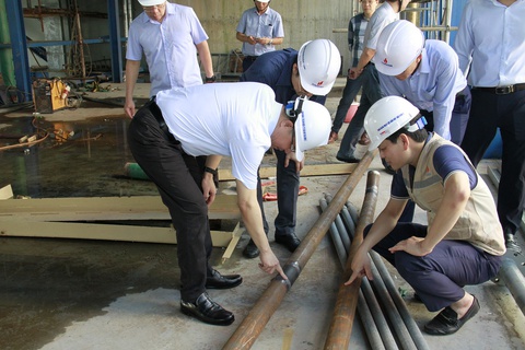 Nhiệt điện Thái Bình 2 hoàn thành đốt lửa lần đầu - Ảnh 2. Nhiệt điện Thái Bình 2 hoàn thành đốt lửa lần đầu - Ảnh 2.