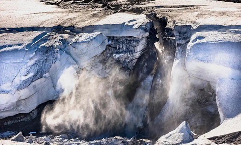 Nước biển dâng vì băng tan ở Greenland là không thể tránh khỏi - Ảnh 1. Nước biển dâng vì băng tan ở Greenland là không thể tránh khỏi - Ảnh 1.