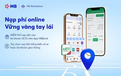 Miễn phí nạp tiền vào tài khoản giao thông VETC với App MBBank - Ảnh 1. Miễn phí nạp tiền vào tài khoản giao thông VETC với App MBBank - Ảnh 1.
