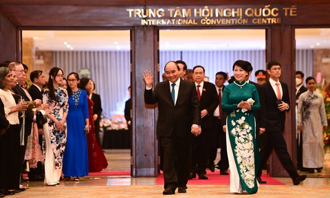 Bốn đề xuất hợp tác của Chủ tịch nước với các đại sứ nước ngoài - Ảnh 1. Bốn đề xuất hợp tác của Chủ tịch nước với các đại sứ nước ngoài - Ảnh 1.