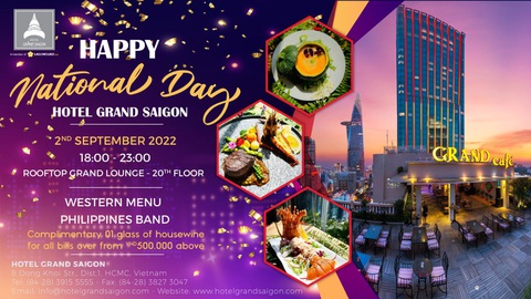 Saigontourist Group ưu đãi hấp dẫn lễ 2-9 - Ảnh 1. Saigontourist Group ưu đãi hấp dẫn lễ 2-9 - Ảnh 1.