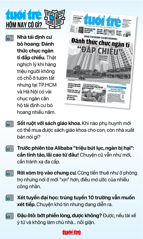 Tin sáng 4-8: Hội nghị tự chủ đại học tổ chức ở Hà Nội; Mưa to khắp cả nước - Ảnh 5. Tin sáng 4-8: Hội nghị tự chủ đại học tổ chức ở Hà Nội; Mưa to khắp cả nước - Ảnh 5.