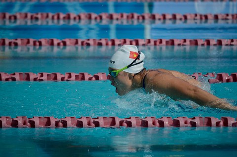 Bích Như bơi phá kỷ lục ASEAN Para Games - Ảnh 1. Bích Như bơi phá kỷ lục ASEAN Para Games - Ảnh 1.