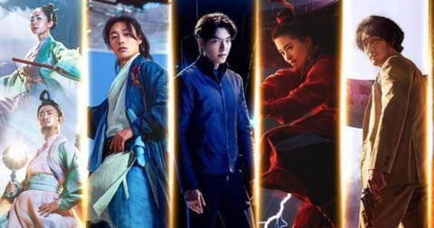 Kim Woo Bin đóng 4 vai trong Cuộc chiến xuyên không khiến fan nữ đổ rầm - Ảnh 2. Kim Woo Bin đóng 4 vai trong Cuộc chiến xuyên không khiến fan nữ đổ rầm - Ảnh 2.