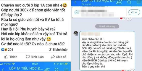 Hội phụ huynh kêu gọi cha mẹ góp 300.000 đồng, hơn càng tốt để ‘chọn giáo viên dạy tốt’ cho con - Ảnh 2. Hội phụ huynh kêu gọi cha mẹ góp 300.000 đồng, hơn càng tốt để ‘chọn giáo viên dạy tốt’ cho con - Ảnh 2.
