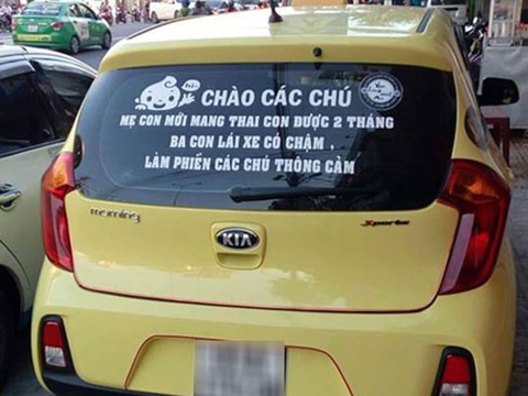 Cười đau bụng với những biển thông báo trên xe - Ảnh 4. Cười đau bụng với những biển thông báo trên xe - Ảnh 4.