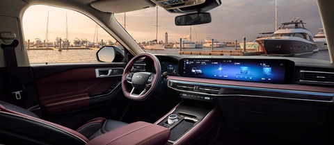 Ford Explorer 2023 ra mắt: Màn 27 inch, nội thất như du thuyền - Ảnh 4. Ford Explorer 2023 ra mắt: Màn 27 inch, nội thất như du thuyền - Ảnh 4.