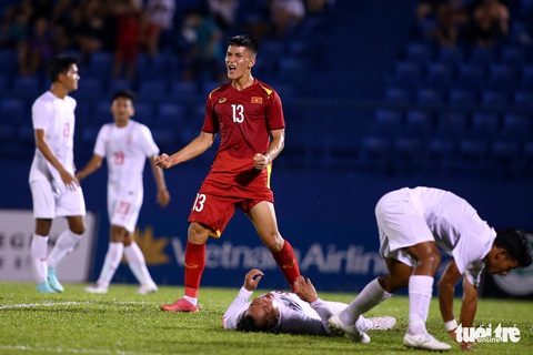 U19 Việt Nam thắng nhẹ nhàng trận ra quân Giải U19 quốc tế 2022 - Ảnh 2. U19 Việt Nam thắng nhẹ nhàng trận ra quân Giải U19 quốc tế 2022 - Ảnh 2.