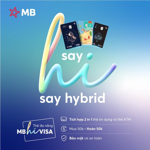 Thẻ MB Hi Collection mới lạ dành cho Gen Z - Ảnh 3. Thẻ MB Hi Collection mới lạ dành cho Gen Z - Ảnh 3.
