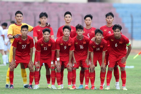U16 Việt Nam quyết thắng Indonesia để tự quyết suất vào bán kết - Ảnh 2. U16 Việt Nam quyết thắng Indonesia để tự quyết suất vào bán kết - Ảnh 2.