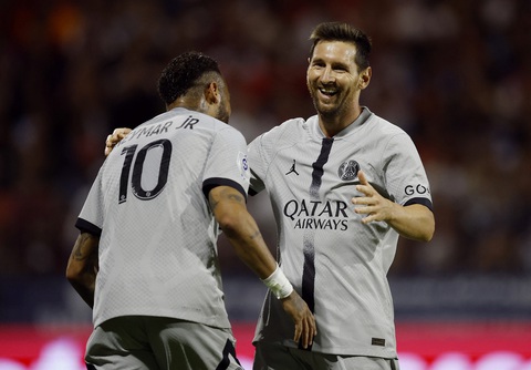 Messi lập cú đúp giúp PSG thắng 5 sao ở trận mở màn Ligue 1 - Ảnh 2. Messi lập cú đúp giúp PSG thắng 5 sao ở trận mở màn Ligue 1 - Ảnh 2.