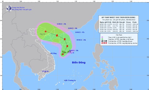 Hướng di chuyển của áp thấp nhiệt đới còn nhiều thay đổi, 60-70% khả năng sẽ mạnh lên thành bão - Ảnh 1. Hướng di chuyển của áp thấp nhiệt đới còn nhiều thay đổi, 60-70% khả năng sẽ mạnh lên thành bão - Ảnh 1.