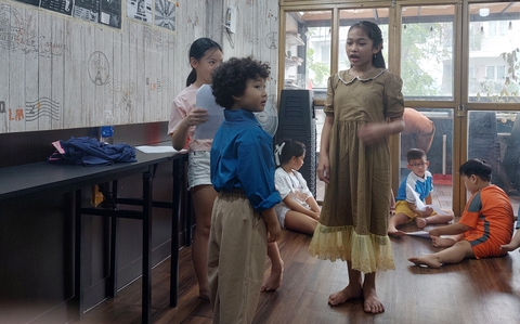 Đào tạo diễn viên nhí không chỉ để diễn - Ảnh 1. Đào tạo diễn viên nhí không chỉ để diễn - Ảnh 1.