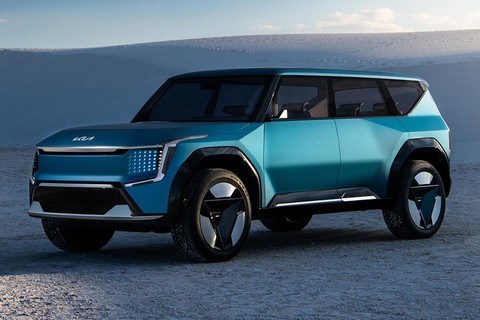 Kia EV9 có bản hiệu suất cao, có thể đi 500km/sạc tương đương từ Hà Nội vào Quảng Bình - Ảnh 1. Kia EV9 có bản hiệu suất cao, có thể đi 500km/sạc tương đương từ Hà Nội vào Quảng Bình - Ảnh 1.