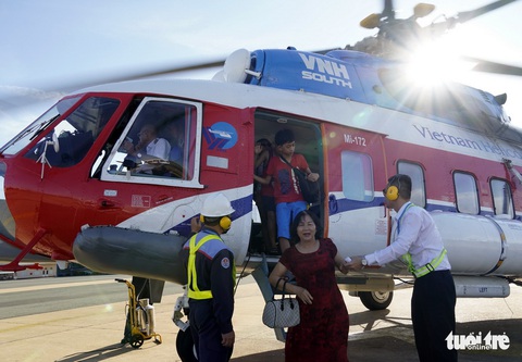 Đề xuất tăng chuyến và bổ sung điểm bay trực thăng ra Côn Đảo - Ảnh 3. Đề xuất tăng chuyến và bổ sung điểm bay trực thăng ra Côn Đảo - Ảnh 3.
