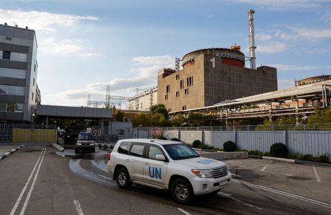 IAEA thu thập nhiều thông tin quan trọng tại Nhà máy điện hạt nhân Zaporizhzhia - Ảnh 2. IAEA thu thập nhiều thông tin quan trọng tại Nhà máy điện hạt nhân Zaporizhzhia - Ảnh 2.
