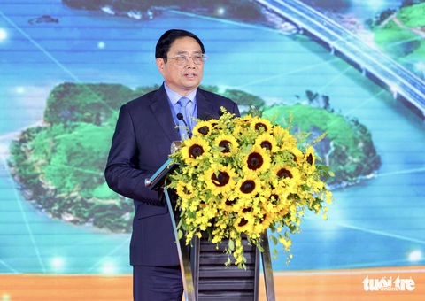 Quảng Ninh thông xe cao tốc Vân Đồn - Móng Cái - Ảnh 2. Quảng Ninh thông xe cao tốc Vân Đồn - Móng Cái - Ảnh 2.