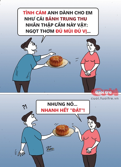 Tình cảm như chiếc bánh trung thu nhân thập cẩm - Ảnh 1. Tình cảm như chiếc bánh trung thu nhân thập cẩm - Ảnh 1.