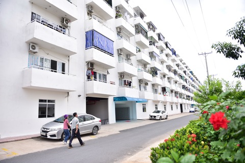 Cuộc sống công nhân trong căn hộ giá 500 triệu đồng - Ảnh 1. Cuộc sống công nhân trong căn hộ giá 500 triệu đồng - Ảnh 1.