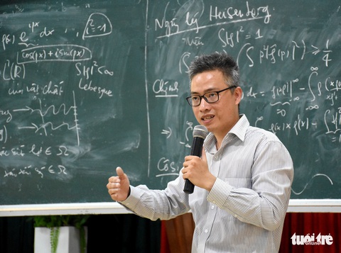GS Phan Thành Nam trao đổi về học toán, dạy toán hiện nay - Ảnh 1. GS Phan Thành Nam trao đổi về học toán, dạy toán hiện nay - Ảnh 1.