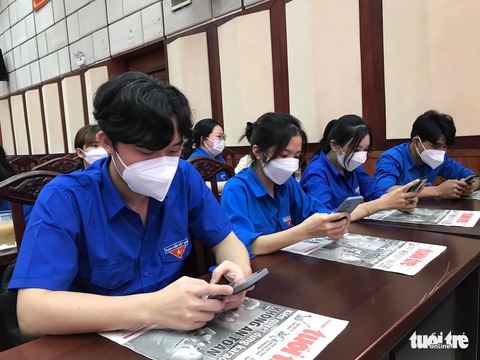Ngày đầu tiên, hơn 14.000 thí sinh đã đăng ký thi ‘Tham mưu tốt - Dân vận khéo’ - Ảnh 1. Ngày đầu tiên, hơn 14.000 thí sinh đã đăng ký thi ‘Tham mưu tốt - Dân vận khéo’ - Ảnh 1.