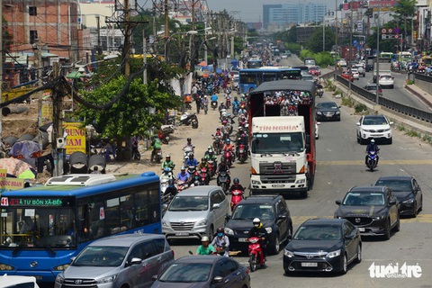 TP.HCM trình phương án làm cao tốc TP.HCM - Mộc Bài - Ảnh 1. TP.HCM trình phương án làm cao tốc TP.HCM - Mộc Bài - Ảnh 1.