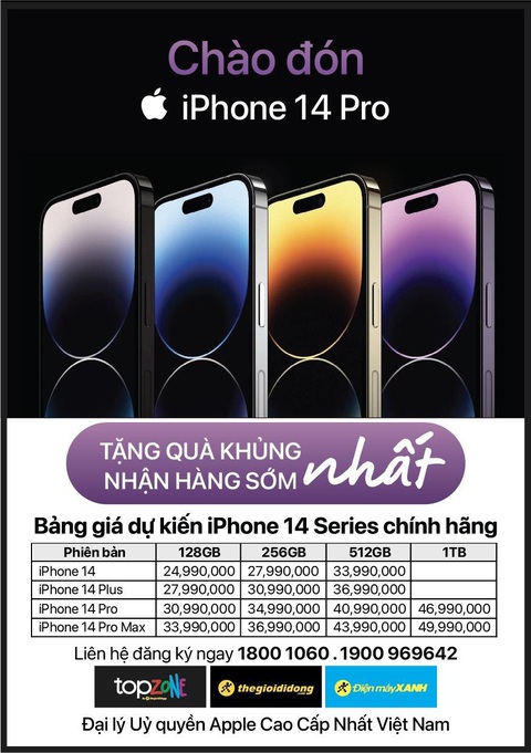 TopZone ghi nhận hơn 20.000 lượt đăng ký sở hữu iPhone 14 sau 24 giờ - Ảnh 2. TopZone ghi nhận hơn 20.000 lượt đăng ký sở hữu iPhone 14 sau 24 giờ - Ảnh 2.