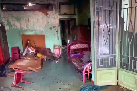 Cháy nhà dân ở Bình Phước, bé gái 6 tuổi tử vong - Ảnh 2. Cháy nhà dân ở Bình Phước, bé gái 6 tuổi tử vong - Ảnh 2.