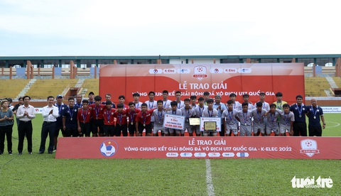 U17 PVF vô địch U17 quốc gia 2022 - Ảnh 7. U17 PVF vô địch U17 quốc gia 2022 - Ảnh 7.