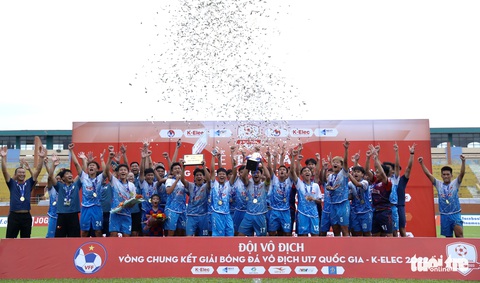 U17 PVF vô địch U17 quốc gia 2022 - Ảnh 6. U17 PVF vô địch U17 quốc gia 2022 - Ảnh 6.