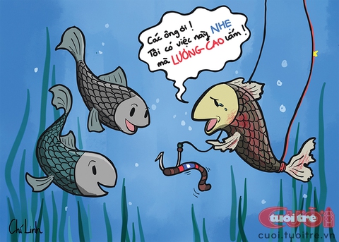 Này các ông ơi, tôi có việc này nhẹ nhàng mà lương cao lắm! - Ảnh 1. Này các ông ơi, tôi có việc này nhẹ nhàng mà lương cao lắm! - Ảnh 1.