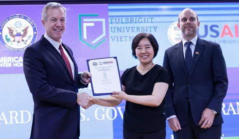 Bà Đàm Bích Thủy sẽ thôi làm chủ tịch Đại học Fulbright Việt Nam - Ảnh 1. Bà Đàm Bích Thủy sẽ thôi làm chủ tịch Đại học Fulbright Việt Nam - Ảnh 1.