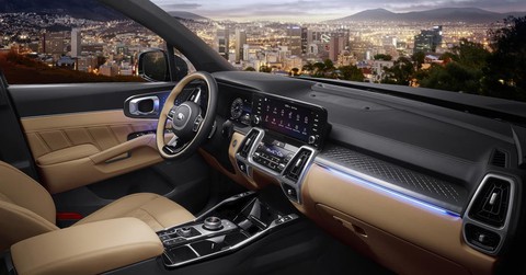 Kia Sorento sắp nâng cấp: Thiết kế ảnh hưởng từ xe điện - Ảnh 3. Kia Sorento sắp nâng cấp: Thiết kế ảnh hưởng từ xe điện - Ảnh 3.