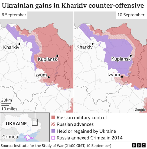 CNN: Một tuần thành công đáng kinh ngạc của Ukraine - Ảnh 2. CNN: Một tuần thành công đáng kinh ngạc của Ukraine - Ảnh 2.