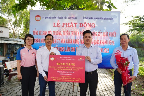KingSport phối hợp xây dựng khu dân cư sạch - đẹp - khỏe - Ảnh 2. KingSport phối hợp xây dựng khu dân cư sạch - đẹp - khỏe - Ảnh 2.