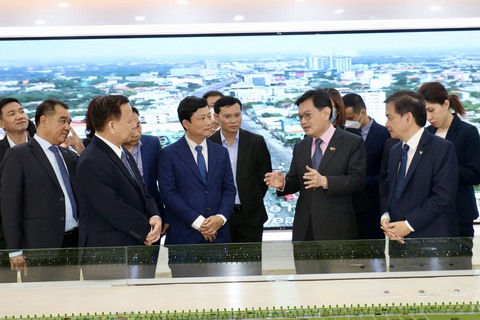 Phó thủ tướng Singapore thăm Khu công nghiệp VSIP và cộng đồng khởi nghiệp Block71 - Ảnh 1. Phó thủ tướng Singapore thăm Khu công nghiệp VSIP và cộng đồng khởi nghiệp Block71 - Ảnh 1.
