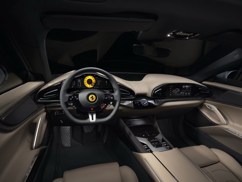 Ferrari ra mắt SUV đầu tiên Purosangue: Cửa mở kiểu Rolls-Royce, 4 ghế đơn, táp lô tách đôi - Ảnh 12. Ferrari ra mắt SUV đầu tiên Purosangue: Cửa mở kiểu Rolls-Royce, 4 ghế đơn, táp lô tách đôi - Ảnh 12.