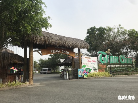Đồng Tháp xin nhận 2 con sếu đầu đỏ từ Lào về Vườn quốc gia Tràm Chim - Ảnh 1. Đồng Tháp xin nhận 2 con sếu đầu đỏ từ Lào về Vườn quốc gia Tràm Chim - Ảnh 1.