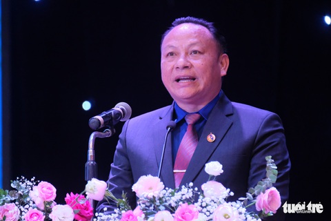 Trung ương Đoàn đón nhận Huân chương Lao động hạng nhất của nước bạn Lào - Ảnh 4. Trung ương Đoàn đón nhận Huân chương Lao động hạng nhất của nước bạn Lào - Ảnh 4.