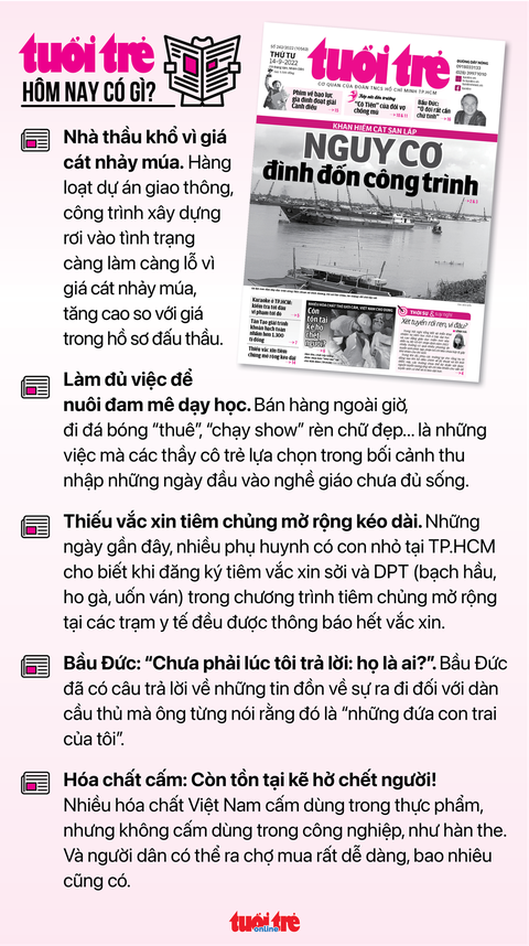 Tin sáng 14-9: Giá heo tiếp tục giảm; TP.HCM khảo sát hiệu quả sơn chống vẽ bậy - Ảnh 6. Tin sáng 14-9: Giá heo tiếp tục giảm; TP.HCM khảo sát hiệu quả sơn chống vẽ bậy - Ảnh 6.
