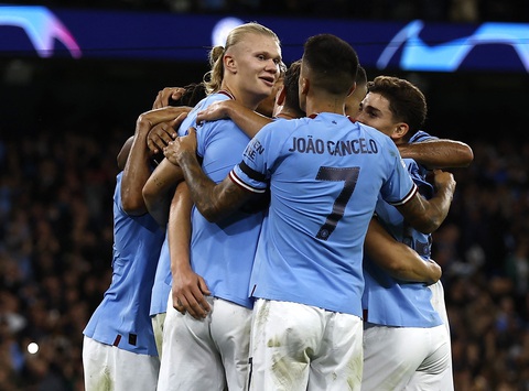 Haaland giúp Man City thắng Dortmund, Chelsea hòa Salzburg - Ảnh 1. Haaland giúp Man City thắng Dortmund, Chelsea hòa Salzburg - Ảnh 1.