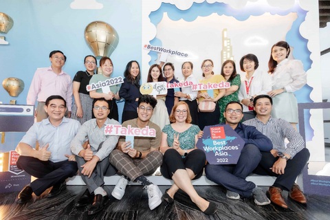 Takeda Việt Nam nhận giải thưởng ‘Nơi làm việc tốt nhất châu Á 2022’ do Great Place to Work® trao - Ảnh 4. Takeda Việt Nam nhận giải thưởng ‘Nơi làm việc tốt nhất châu Á 2022’ do Great Place to Work® trao - Ảnh 4.