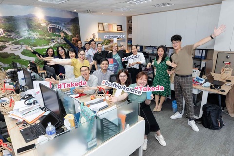 Takeda Việt Nam nhận giải thưởng ‘Nơi làm việc tốt nhất châu Á 2022’ do Great Place to Work® trao - Ảnh 5. Takeda Việt Nam nhận giải thưởng ‘Nơi làm việc tốt nhất châu Á 2022’ do Great Place to Work® trao - Ảnh 5.