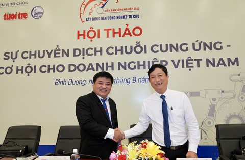 Nhiều đại biểu tham dự hội thảo Sự chuyển dịch chuỗi cung ứng - cơ hội cho doanh nghiệp Việt Nam - Ảnh 3. Nhiều đại biểu tham dự hội thảo Sự chuyển dịch chuỗi cung ứng - cơ hội cho doanh nghiệp Việt Nam - Ảnh 3.