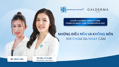 Chương trình tư vấn: Những điều nên và không nên khi chăm sóc da nhạy cảm - Ảnh 1. Chương trình tư vấn: Những điều nên và không nên khi chăm sóc da nhạy cảm - Ảnh 1.