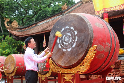 Lễ hội Lam Kinh 2022 tri ân, tôn vinh Anh hùng dân tộc Lê Lợi và tướng lĩnh triều Lê - Ảnh 2. Lễ hội Lam Kinh 2022 tri ân, tôn vinh Anh hùng dân tộc Lê Lợi và tướng lĩnh triều Lê - Ảnh 2.