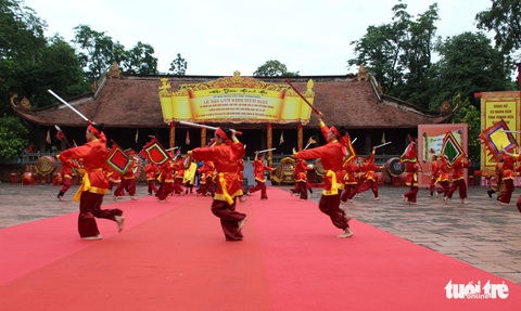 Lễ hội Lam Kinh 2022 tri ân, tôn vinh Anh hùng dân tộc Lê Lợi và tướng lĩnh triều Lê - Ảnh 1. Lễ hội Lam Kinh 2022 tri ân, tôn vinh Anh hùng dân tộc Lê Lợi và tướng lĩnh triều Lê - Ảnh 1.