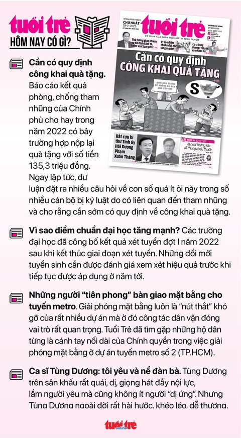 Tin sáng 18-9: Chính phủ yêu cầu cắt giảm tiếp thủ tục hành chính; Sửa quy định phát hành trái phiếu - Ảnh 4. Tin sáng 18-9: Chính phủ yêu cầu cắt giảm tiếp thủ tục hành chính; Sửa quy định phát hành trái phiếu - Ảnh 4.