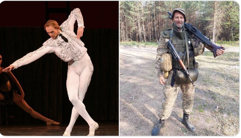 Ukraine thương tiếc nghệ sĩ ballet nổi tiếng hy sinh trên chiến trường - Ảnh 2. Ukraine thương tiếc nghệ sĩ ballet nổi tiếng hy sinh trên chiến trường - Ảnh 2.
